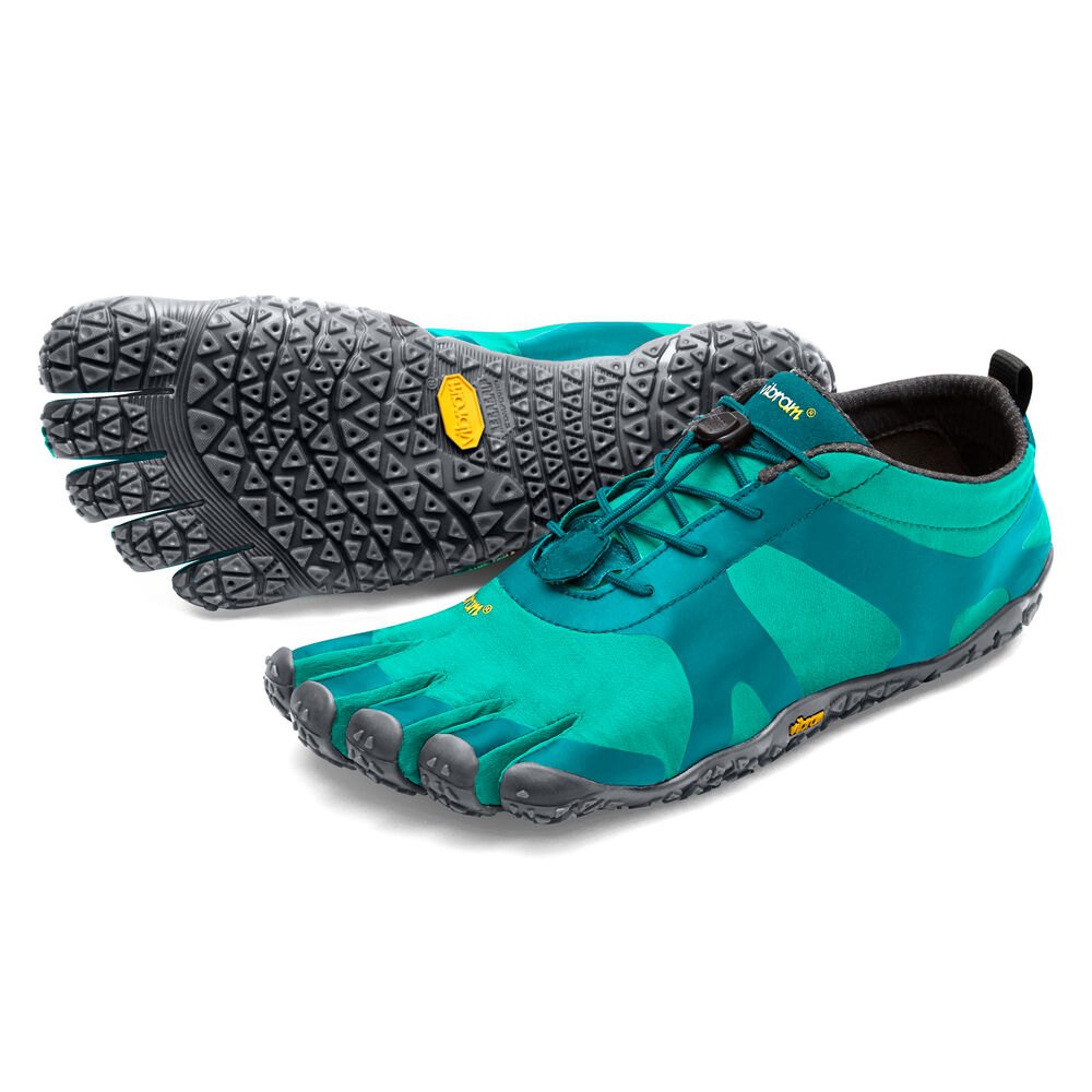 Vibram Five Fingers Womens V-Alpha - Trail Shoes Turquoise/Blue - DIQ096845